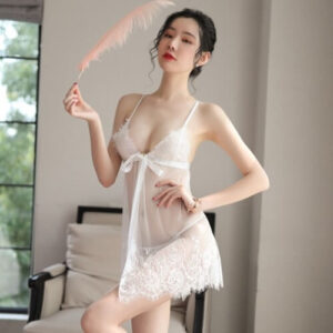 Slips Lace Sexy Babydoll With Panties BD028WH
