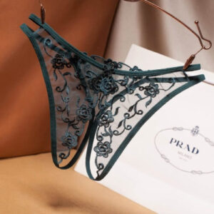 Sexy Open Crotch Panties OC008GR