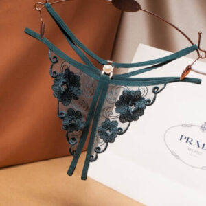 Sexy Open Crotch Panties OC009GR