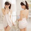 White Sexy Babydoll BD007