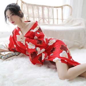 Long Japanese Sexy Kimono KM017