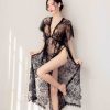 Transparent Sexy Long Dress LD003