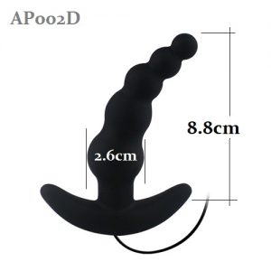 AP002D Anal Toy Vibrator Dimension