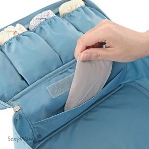 Travel Bra & Underwear Pouch Organizer Storage Bag BA001BL