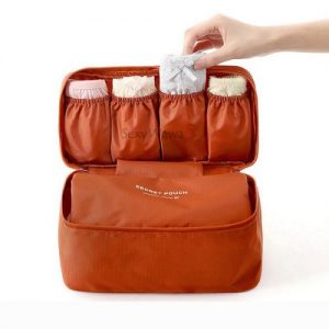 Travel Bra & Underwear Pouch Organizer Storage Bag BA001OR