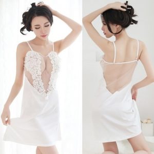 Sexy Babydoll with T-back BD074WH