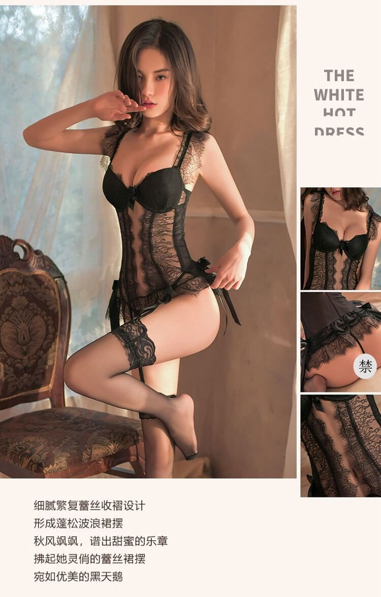 Sexy Corset with Garter Belts SC012
