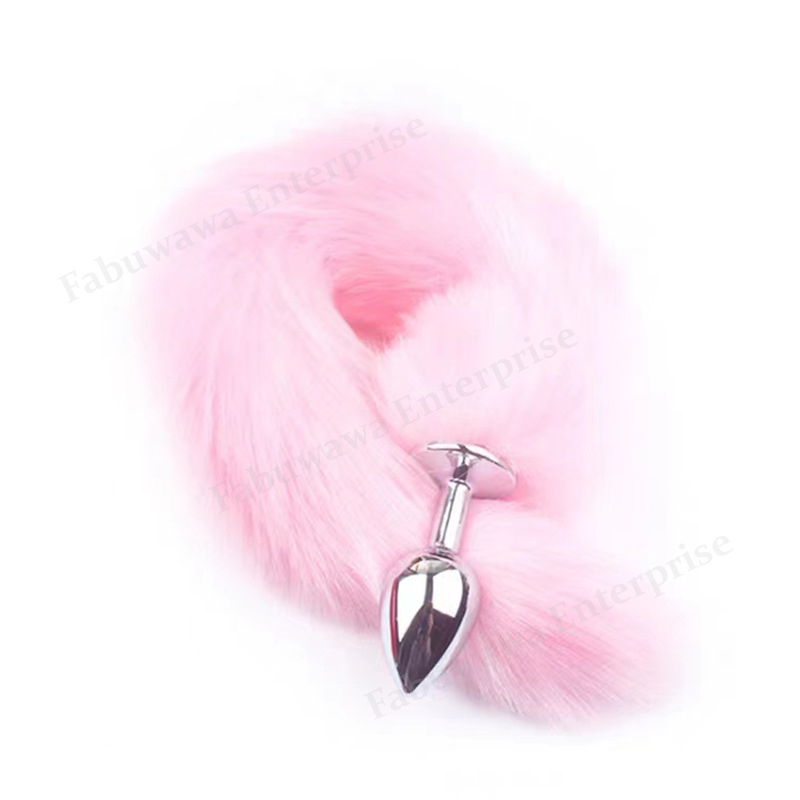 WW060PK Fox Butt Plug 80